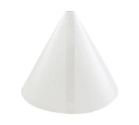 Cône de diffusion à 360° pour photoshoot petit produit, blanc M | Répartition uniforme de la lumière, lueur douce, élimine les ombres agressives, papier léger, portable, compact