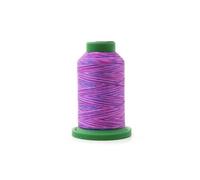 Cône de fil à broder Isacord n°40 Multicolore - 1000m - Amann Mettler(...) - 9973 multicolore