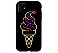 Cône de glace Ligne artistique Gelato Coque pour iPhone 11