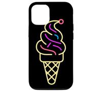 Cône de glace Ligne artistique Gelato Coque pour iPhone 12/12 Pro