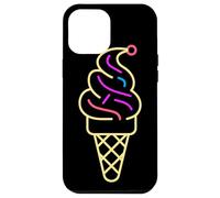 Cône de glace Ligne artistique Gelato Coque pour iPhone 12 Pro Max