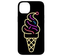 Cône de glace Ligne artistique Gelato Coque pour iPhone 14 Plus