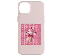 Cône de Glace Reine Fille Maman Rose Coquette nœud Coque pour iPhone 14 Plus