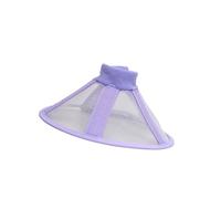 Cône de protection Seethrough Pet Recovery Collar pour chiens et chats selon la chirurgie - Taille du cou réglable - Empêche la récupération des chats