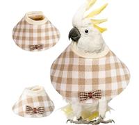 Cône de récupération - Collier de cou d'oiseau, protection | Unité de soutien de aviaire - Accessoire de pour oiseaux exotiques - Appareil de récupération confortable avec perroquet