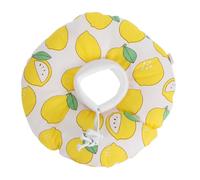 Cône de Récupération pour Chat Jaune en Coton, Taille XS, Après
