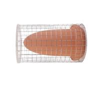 Cône de Reproduction pour Aquarium en Céramique, Grille INOX | Forme Conique sans Base, Trou D’aération, Filet Isolant Inclus, pour Éleveurs et Alevins