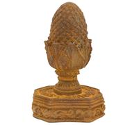 Cône de sapin cône de pin fer jardin décoration rouille 18cm style antique