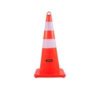 Cône de Signalisation Cône de Chantier Réfléchissant 12PCs Hauteur 73 cm
