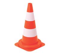 Cône de signalisation orange 500mm Vinmer, 1 pièce