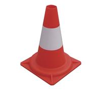 Cône de signalisation PE, 1 bande, par 10 pièces MW Tools VK200315