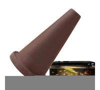 Cône D'élevage De Discus - Grotte À Poissons En Argile De Poterie, Cachette D'ornement D'aquarium | Décoration D'habitat De Réservoir, Paysage Aquatique D'eau Douce, Accessoire De Décoration De Paysag