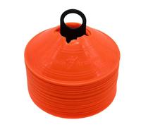 Precision – Coupelles – Taille unique – Plastique souple – 20 cm – Orange
