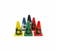 Cône d'entraînement Softee Caracol Jaune 23 cm Unisex