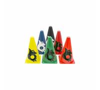 Cône d'entraînement Softee Crocodile Jaune 23 cm Unisex