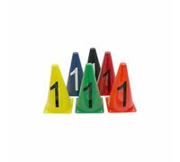 Cône d'entraînement Softee Nº 1 23cm Jaune 23 cm Unisex