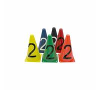 Cône d'entraînement Softee Nº 2 23cm Jaune 23 cm Unisex