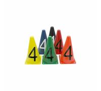 Cône d'entraînement Softee Nº 4 23cm Jaune 23 cm Unisex