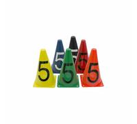 Cône d'entraînement Softee Nº 5 23cm Jaune 23 cm Unisex