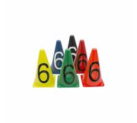 Cône d'entraînement Softee Nº 6 23cm Jaune 23 cm Unisex