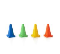 Cône d'entraînement souples mini Tremblay CT Jaune 5x5x9 cm Unisex