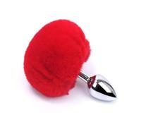Cone en acier inoxydable en forme de gouttelette lisse, cadeau interactif de couple, Cosplay de la hanche de la fête de vêtements de couchage (rouge) + Y22