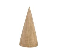 Cône en bois 15cm - Présentoir à Bijoux | Finition Bois brut naturel