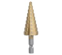 Cône étagé en acier HSS pour foret outil de coupe de trou 4-20 mm boîte à outils de rangement avec grande taille