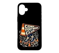Cone Footwork Club Slalom en Patins à roulettes Coque pour iPhone 16 Plus