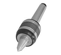 Cône Morse central en direct MT2-5 | Pointe en acier rapide 60° pour tour et CNC | Outil précis pour le perçage/alésage/emboîtement | Précision de 0,01 mm, longueur de 144 mm