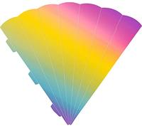 Cône, pochette surprise, arc-en-ciel