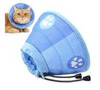 Cône pour Chat - Collier Confortable réglable pour Chat, Chien et Lapin, empêche Les morsures et Les Rayures après Une Chirurgie