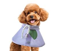 Cône pour chiens et chats prévention des rayures avec cordon réglable | Collier cône en maille de protection pour animaux de compagnie petits, moyens et grands chiots, intérieur, extérieur, jardin