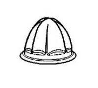 Cone presse agrume Robot ménager MS-5980648 MOULINEX, SEB, KRUPS