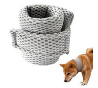 Cône Respirant pour Chien, Anti-léchage, Doux, Plusieurs Tailles pour Petit Chien avec Boucle à Crochet réglable, Utilitaire de récupération postopératoire pour la Gestion de la Protection des plaies