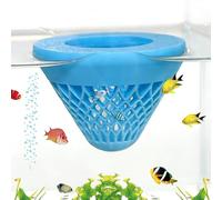 Cone-Shaped Plant Holder, Aquarium Floating Cup, 3.15x3.15x2.2 inches Plant Cup with Hydroponic Feature, Betta Tank Cups, Fish Tank Holder with Design, Aquarium Plants Holders for Freshwater