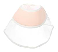Cône Souple pour Chats, Protection des Plaies, PVC Rose, Réglable | Fermeture Auto-agrippante, Visibilité Claire, Facile à Mettre Retirer, pour Chatons et Chiots