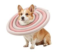 Cône Souple pour Chien Collier Élisabéthain Chien Ajustable Imperméable | Cône de protection chiot parents d'animaux amoureux des animaux visite vétérinaire post-stérilisation chambre