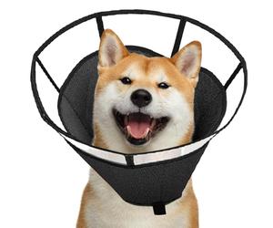 Cône Souple pour Chiens 20-53 cm 230 | Collier de Protection réglable, Bouclier de récupération Respirant pour Chats Chiens, Protection des plaies, Soin du Cou, Aide à la santé après léchage
