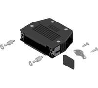 Conec SnapLock 16-003270E Capot SUB-D Nombre de pôles: 25 matière plastique 90 °, 180 ° noir 1 pc(s)