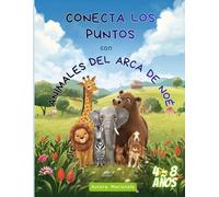 Conecta los puntos con animales del arca de Noé