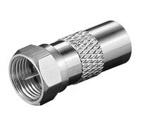 KOMELEC Adaptateur Antenne Type F Mâle Vers Antenne Mâle