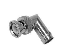 CONECTICPLUS Adaptateur bnc mâle bnc femelle coudée