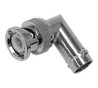 CONECTICPLUS Adaptateur bnc mâle bnc femelle coudée G