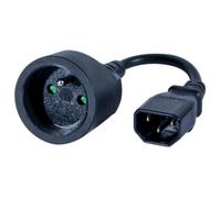 CONECTICPLUS Adaptateur de Prise électrique France vers C14 Type onduleurs