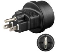 CONECTICPLUS Adaptateur de prise électrique France vers USA + terre