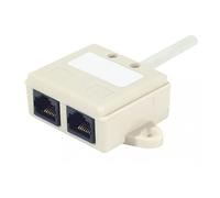 CONECTICPLUS Adaptateur Ethernet RJ45 male vers 2 x femelle 15cm non blindé (Réseau + Téléphonie)