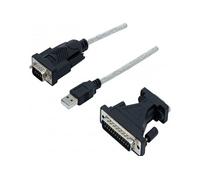 CONECTICPLUS Adaptateur usb 2.0 vers série rs232 db9/db25