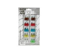 CONECTICPLUS Assortiment de 10 fusibles automobile de 7.5 a 30a