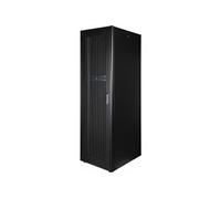 CONECTICPLUS Baie réseau informatique professionnelle bepf 42u 600 x 1000 - porte nid d'abeille noir (en kit)